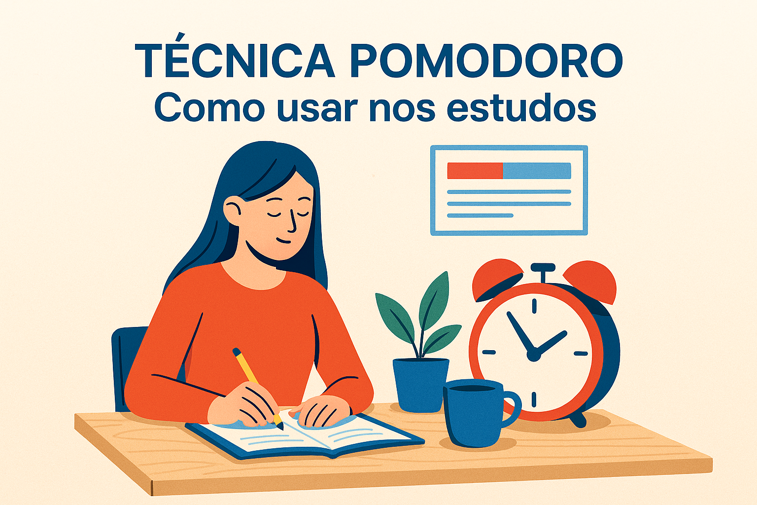 técnica pomodoro nos estudos